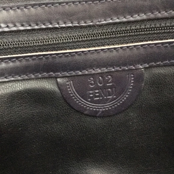 Navy blue Fendi bag - Picture 5 of 12